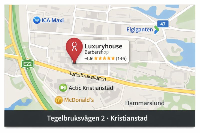 Hitta till Fadezmdot – Tegelbruksvägen 2, Kristianstad